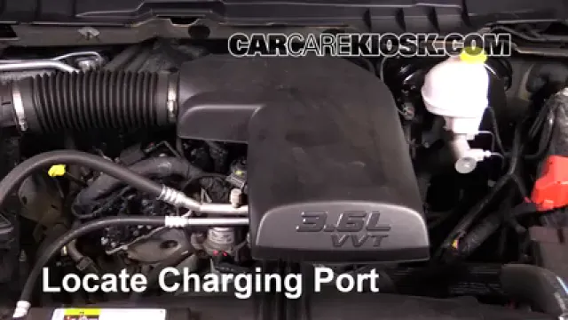 2014 Ram 1500 Big Horn 3.6L V6 FlexFuel Crew Cab Pickup Air Conditioner Recharge Freon